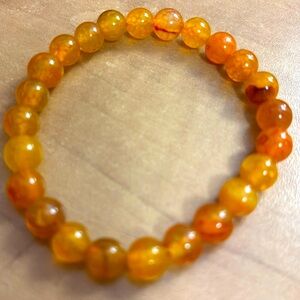 0180B Amber Bracelet 8mm